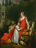 Élisa Bonaparte con sua figlia Napoleona Baciocchi - François Gérard — vista dell’opera