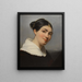 Ritratto di Julie Duvidal de Montferrier - François Gérard — quadro incorniciato alla parete