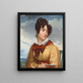 Ritratto di Alexandre Gérard cognata dell'artista - François Gérard — quadro incorniciato alla parete