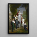 Portrait de Louise-Antoinette-Scholastique Guéhéneuc Madame la Maréchale Lannes Duchesse de Montebello avec ses enfants - François Gérard — quadro incorniciato alla parete