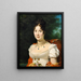 Ritratto di una giovane donna - François Gérard — quadro incorniciato alla parete