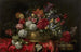 Vaso di fiori su un parapetto - François Habert — vista dell’opera