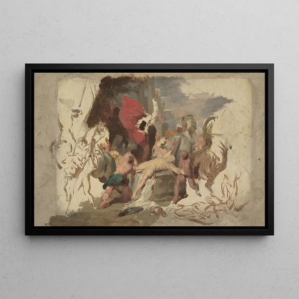 Franois Joseph Heim - The Martyrdom of Saint Hippolytus.webp