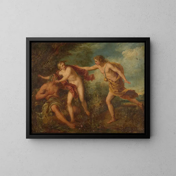 Apollo e Dafne - François Lemoyne — quadro incorniciato alla parete