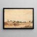 Moisson - François Louis Thomas Francia — quadro incorniciato alla parete