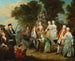 Un jeu nel parco del castello - François Octavien — vista dell’opera