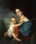 Madre con bambino - François Van Dorne — vista dell’opera