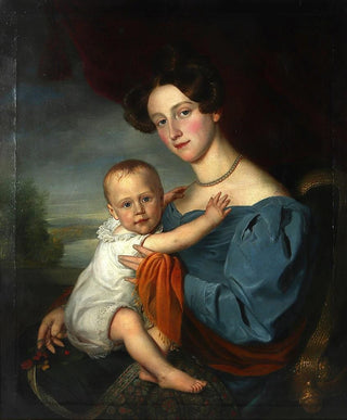 Franois Van Dorne - Mutter mit Kind.webp