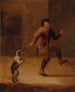 Un homme dansant avec un chien - François Verwilt — vista dell’opera