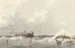 Barche a remi in mare - Frans Arnold Breuhaus de Groot — vista dell’opera