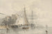 Vele ormeggiate - Frans Arnold Breuhaus de Groot — vista dell’opera