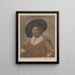 Felice bevitore - Frans Everbag — quadro incorniciato alla parete