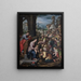 L'Adorazione dei Magi - Frans Francken l'Ancien — quadro incorniciato alla parete