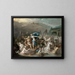 Il Trionfo di Nettuno e di Anfitrite - Frans Francken l'Ancien — quadro incorniciato alla parete