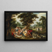 L'Âge d'or - Frans Francken il Giovane — quadro incorniciato alla parete