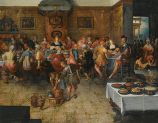 Frans Francken the Younger - The Parable Of The Wedding Feast.webp
