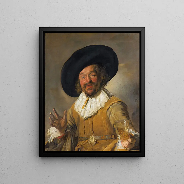 Joyeux buveur - Frans Hals — quadro incorniciato alla parete