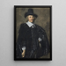 Portrait d'un gentilhomme - Frans Hals — quadro incorniciato alla parete
