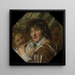 Il Fumatore - Frans Hals — quadro incorniciato alla parete