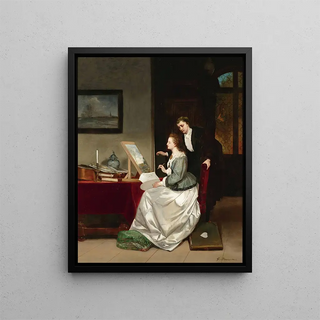 Frans Moormans - The Painting Lesson.webp