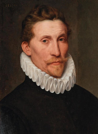 Frans Pourbus The Elder - Portrait Of A Gentleman BustLength In A White Ruff.webp