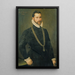 Portrait d'un homme - Frans Pourbus l'Ancien — quadro incorniciato alla parete