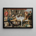 Mercato di selvaggina - Frans Snyders — quadro incorniciato alla parete