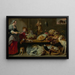 Natura morta di cucina con una serva e un giovane ragazzo - Frans Snyders — quadro incorniciato alla parete