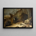 Porcospini e vipere - Frans Snyders — quadro incorniciato alla parete