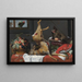 Natura morta con un cervo morto - Frans Snyders — quadro incorniciato alla parete