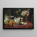 Natura morta con selvaggina e frutta - Frans Snyders — quadro incorniciato alla parete