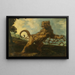 Le lion et la souris - Frans Snyders — quadro incorniciato alla parete