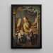 Le Volailler - Frans van Mieris il Giovane — quadro incorniciato alla parete