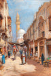 Bazar au Caire - Frans Wilhelm Odelmark — vista dell’opera