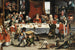 Festin Burlesque - Frans Xaver Hendrick Verbeeck — vista dell’opera
