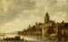 Vista del Valkhof a Nimègue - Frans de Hulst — vista dell’opera
