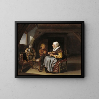 Frans van Mieris the Elder - Saying Grace.webp