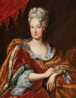 Frans van Stampart - Portrait of the Empress Elisabeth Christine.webp
