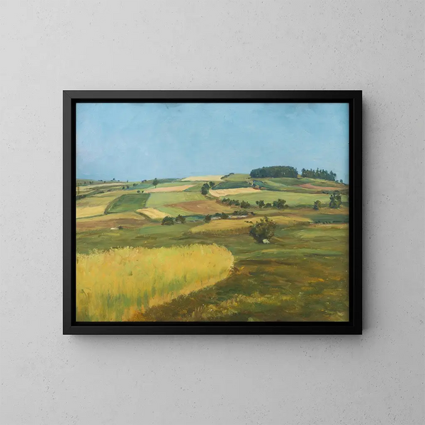 Champs de montagne - František Kaván — quadro incorniciato alla parete