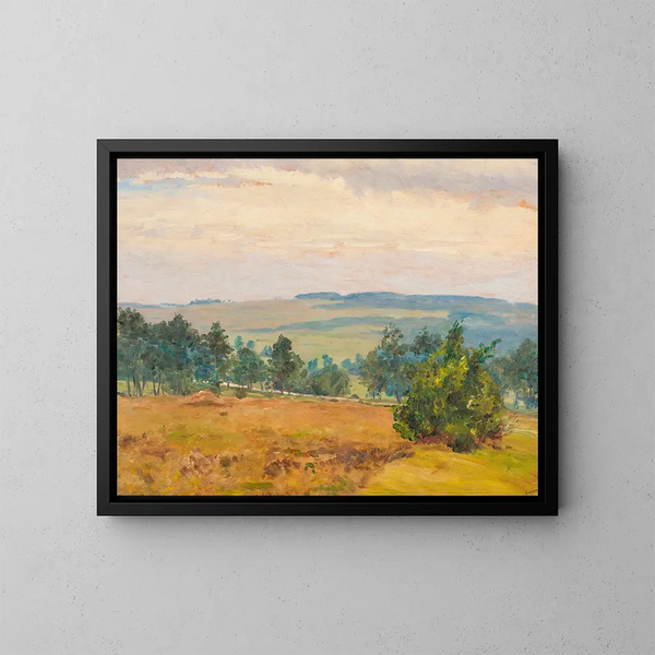 Il Inizio dell'Autunno - František Kaván — quadro incorniciato alla parete