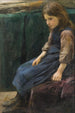 Une fille assise - František Šindelář — vista dell’opera