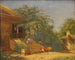 Le scalinate del giardino che conducono allo studio del pittore Christen Kbke a Blegdammen, Copenaghen - Frants Diderik Böe — vista dell’opera