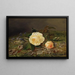 Roses Gialli - Frants Diderik Böe — quadro incorniciato alla parete