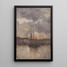 Soir - Frantz Binj — quadro incorniciato alla parete