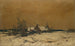 Inverno nella Campine - Frantz Binj — vista dell’opera
