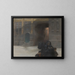 Case dorate o Registro civile sul Burg a Bruges - Frantz Charlet — quadro incorniciato alla parete