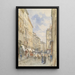 Weihburggasse - Franz Alt — quadro incorniciato alla parete