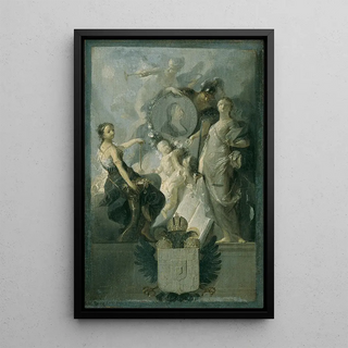 Franz Anton Maulbertsch - Huldigung fr Kaiserin Maria Theresia.webp