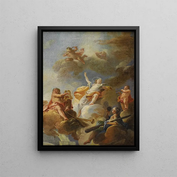 Triomphe des arts - Franz Anton Maulbertsch — quadro incorniciato alla parete