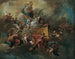 Maria con il Bambino e santi in trono sulle nuvole - Franz Anton Palko — vista dell’opera